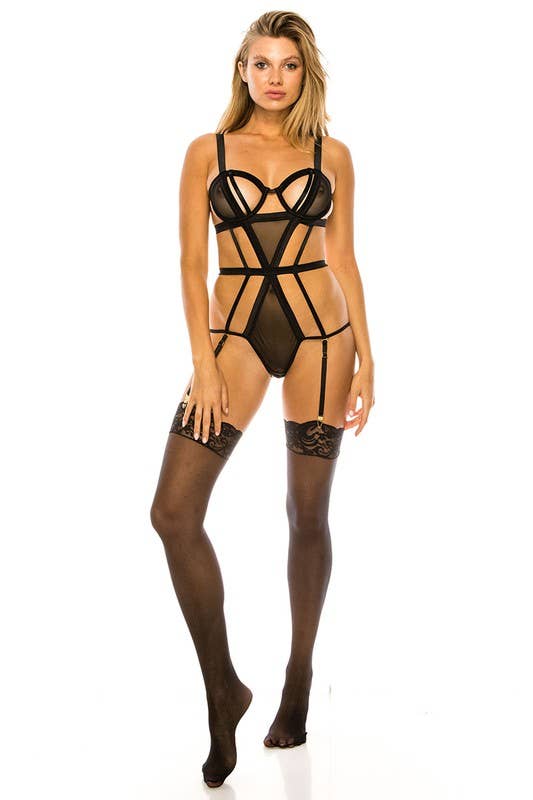 Cage Strap Teddy