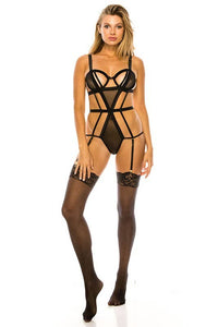 Cage Strap Teddy