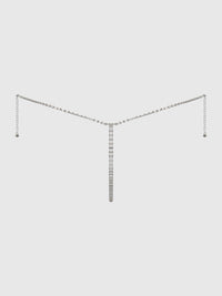 RHINESTONE FRINGE G-STRING
