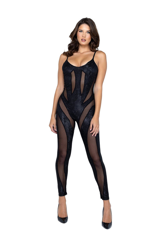 Women's Shimmer Mesh Bodysuit