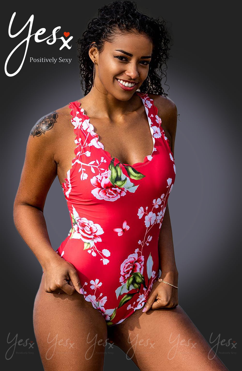 One Piece Swimsuit Pink