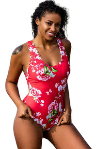 One Piece Swimsuit Pink