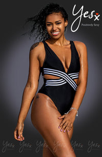One Piece Swimsuit Black