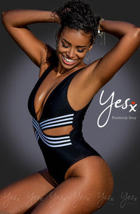 One Piece Swimsuit Black