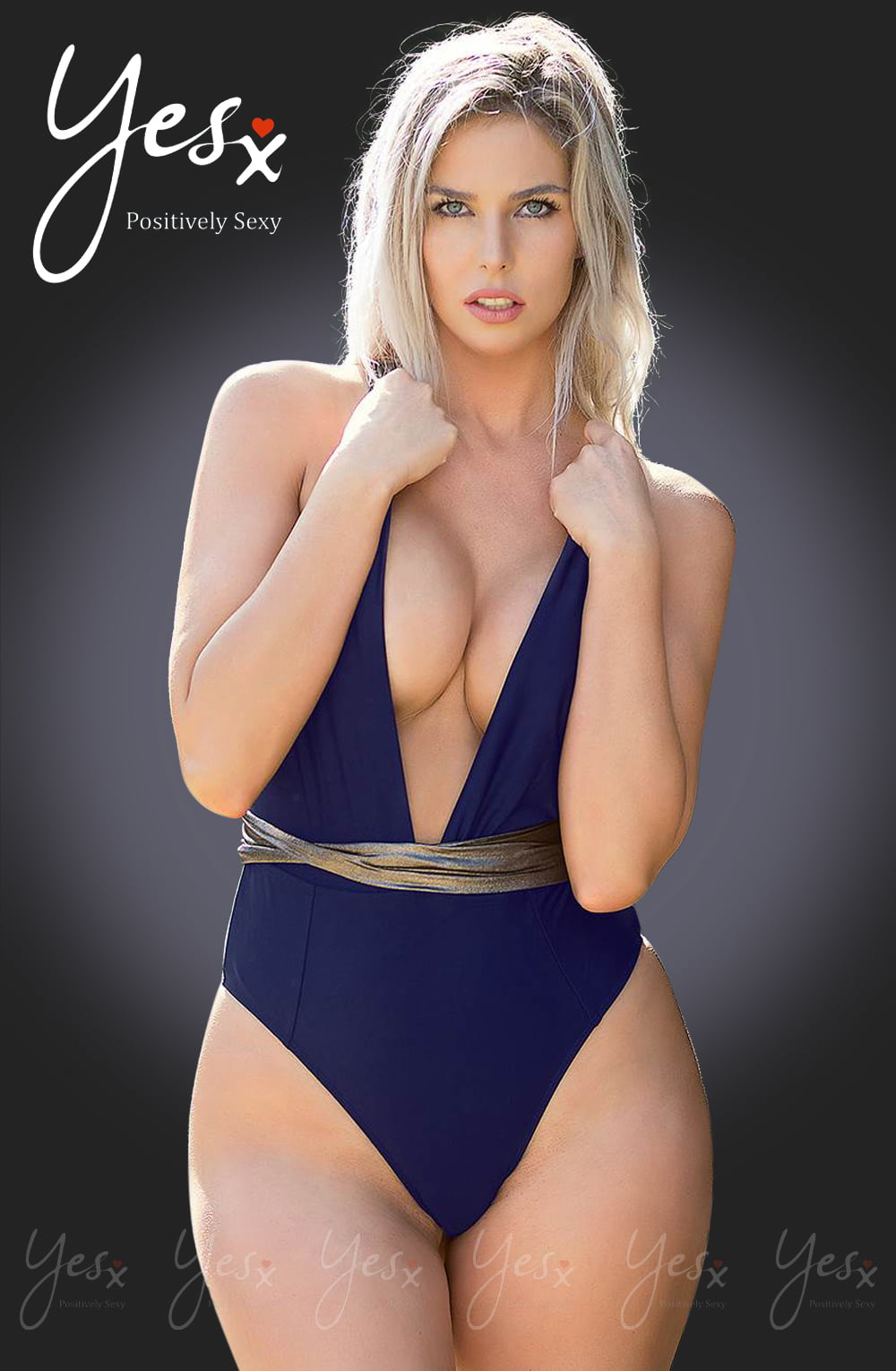 One Piece Swimsuit Navy
