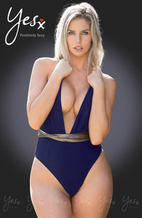 One Piece Swimsuit Navy