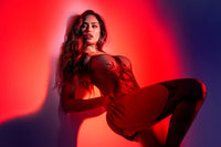 One Size Snake Fishnet Bodyset