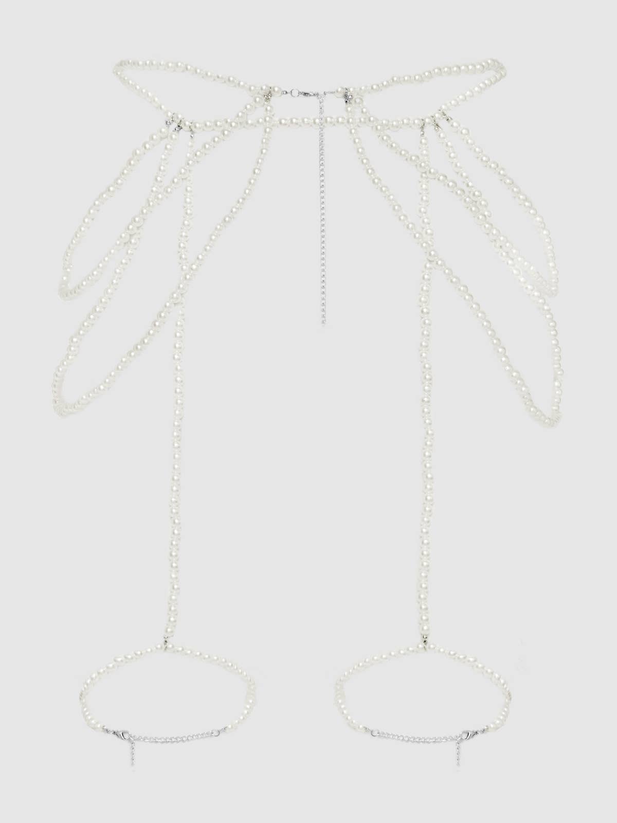 PEARL DRAPED GARTER