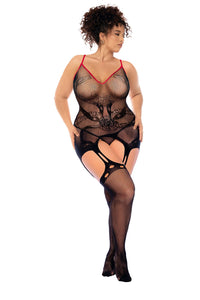 One Size X Snake Fishnet Bodystocking