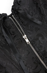 YesX YX896 Vintage Corset Style Black